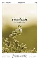 Song of Light SSA choral sheet music cover